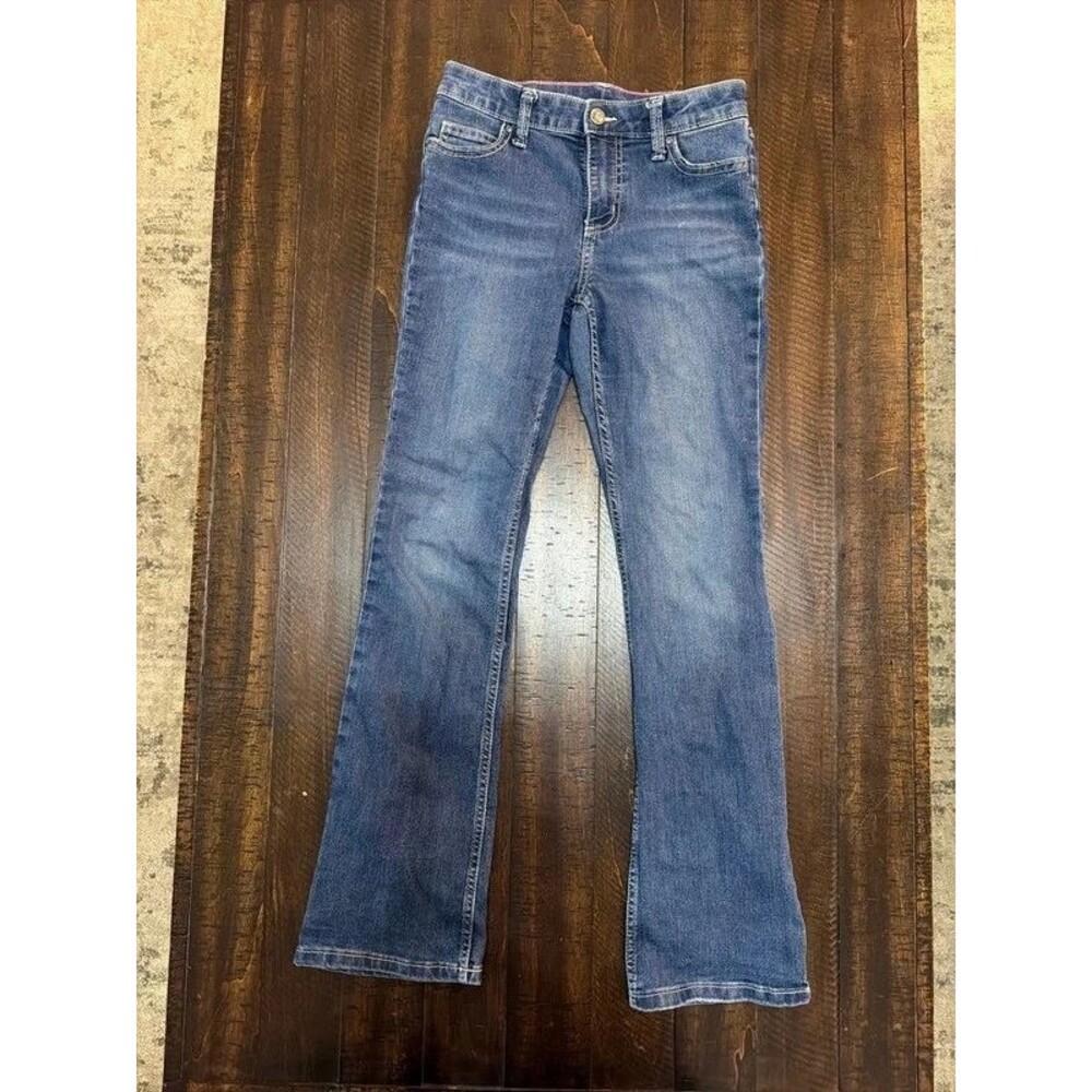Wrangler Jeans Yth Girls Sz 12 denim Western Wear Rodeo
